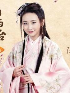 在《梁山伯与祝英台新传》里陈梦希饰演祝英台的角色剧照