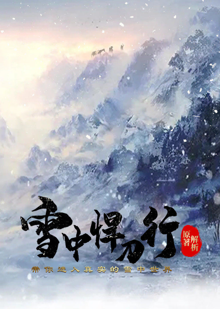 雪中悍刀行原著解析