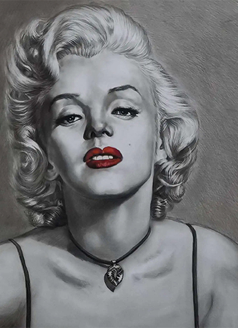 易绘美术素描水果