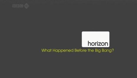 地平线系列:宇宙大爆炸之前