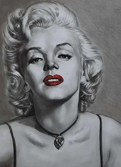 易绘美术素描天空动物