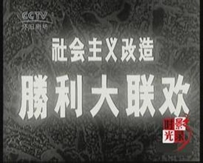 社会主义改造胜利大联欢