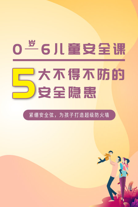 06岁儿童安全课5大不得不防的安全隐患